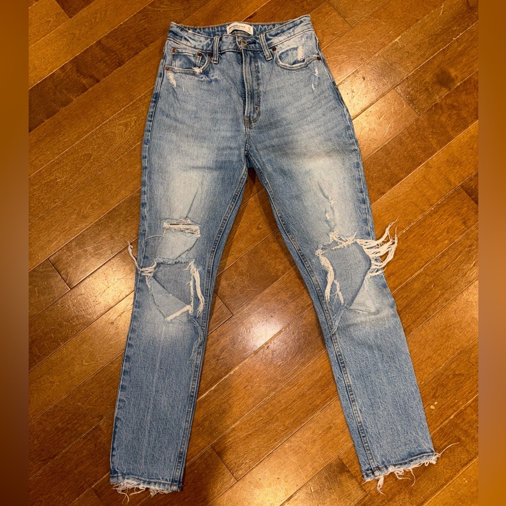Curve Love skinny high rise jeans